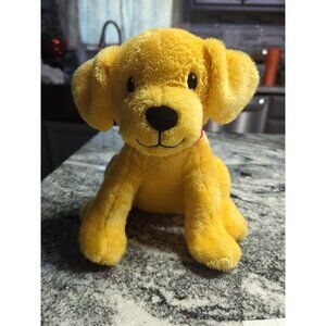Biscuit Dog Plush Yellow Puppy Red Collar Kohl's Cares Stuffed Animal Toy Soft